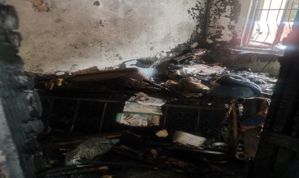 Diyadinde ev yangını