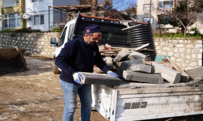 Düzce Belediyesi çalışanları mesaide