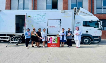 Düzcede 2 bin 309 kişiye mobil Mamografi hizmeti verildi