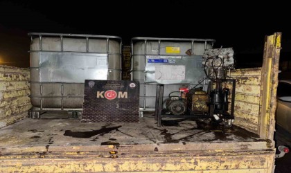 Düzcede bin 680 litre kaçak akaryakıt ele geçirildi