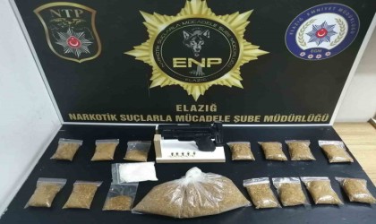 Elazığda uyuşturucu ticaretine 2 tutuklama
