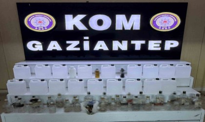 Gaziantepte bin 409 şişe sahte alkol ele geçirildi: 4 tutuklama