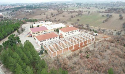 Gediz Sağlık Bilimleri Meslek Yüksekokulu ek bina inşaatı yükseliyor