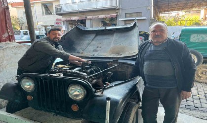 Genç usta eski cipleri modernleştiriyor