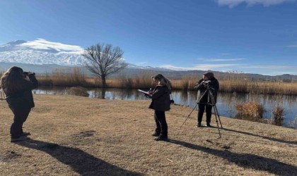 Iğdırda 2025 kış ortası su kuşu sayımları gerçekleşti