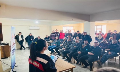 Jandarmadan uyuşturucuyla mücadele semineri