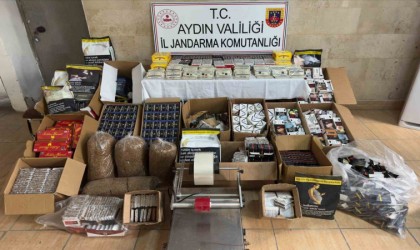 Kaçak sigara imalatına jandarma ekiplerinden ‘yakın takip