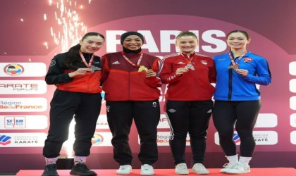 Kağıtsporlu Tuba ve Ömer, Pariste kürsüde