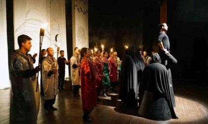 Kahramanmaraşta Filistin mücadelesi tiyatro sahnesinde