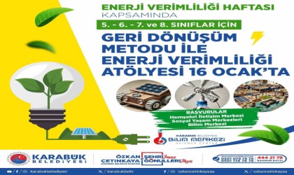 Karabük Belediyesinden öğrenciler için Enerji Verimliliği Atölyesi