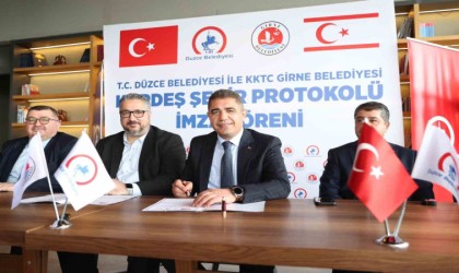 Kardeş şehir protokolü imzalandı