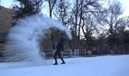 Karsta dondurucu soğuk