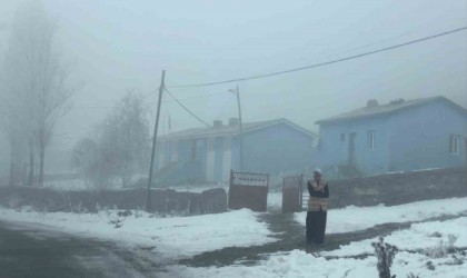 Karsta yoğun sis etkili oluyor