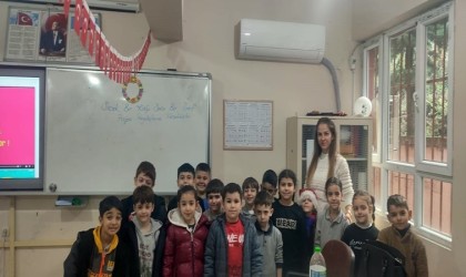 Kastamonu Üniversitesi, Hatayda depremden etkilenen bir okulda sınıf yaptı