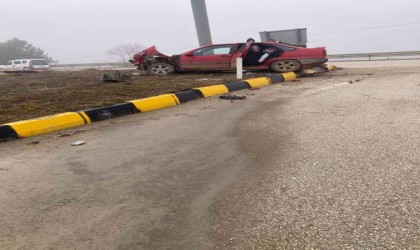 Kastamonuda otomobil çekiciyle çarpıştı: 4 yaralı