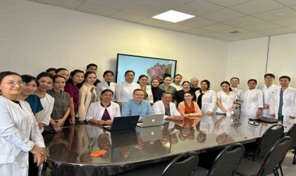 Kazakistanda eğitim verdiler