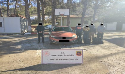 Kırklarelinde 40 düzensiz göçmen yakalandı