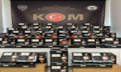 Kocaelinde 316 litre sahte rakı ve viski ele geçirildi