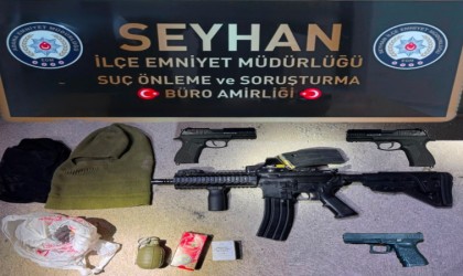 M4 tüfek ve el bombası yakalattı, suçu ölmüş amcasına attı