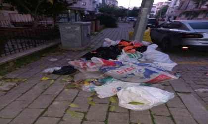 Mahalle sakinlerinin çöp tepkisi