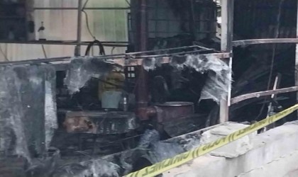 Mersinde iş yerinde uyuyan genç yanarak hayatını kaybetti