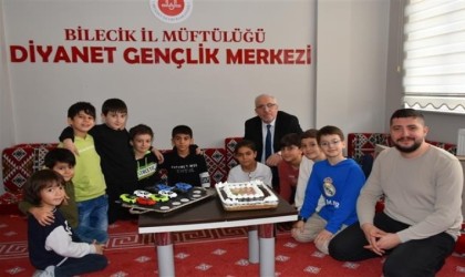 Minik öğrencilerin kamp coşkusu