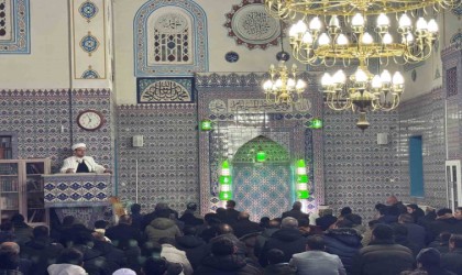 Miraç Kandili Başkalede dualarla idrak edildi