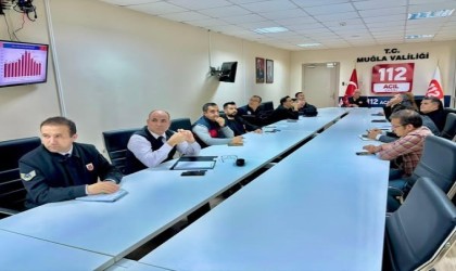 Muğla 112 Acil Çağrı Merkezi, 2025 faaliyetleri belirlendi
