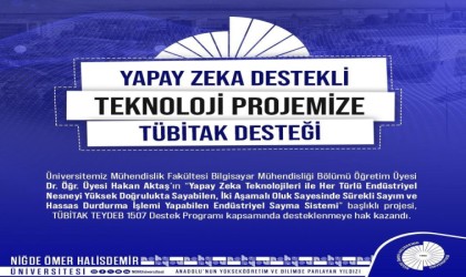 NÖHÜ öğretim üyesinden öncü proje
