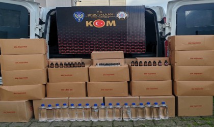 Orduda kaçakçılık operasyonlarında 1 tutuklama