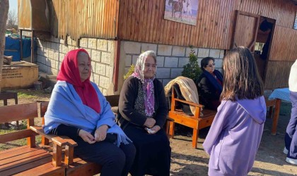 Osmaniyede at çiftliğinde nesiller sevgiyle buluştu