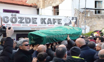 Otel yangınında hayatını kaybeden anne ve kızı gözyaşlarıyla uğurlandı