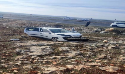 Otomobil takla attı: 3 yaralı