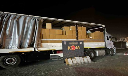 Polis 6 milyon adet boş makaron ele geçirdi