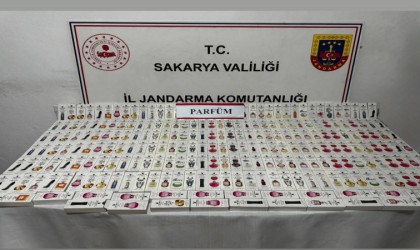 Sakaryada 250 adet kaçak parfüm ele geçirildi