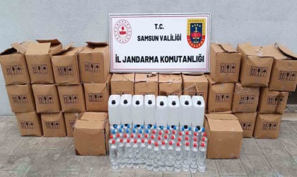 Samsunda jandarma 755 litre etil alkol ele geçirdi