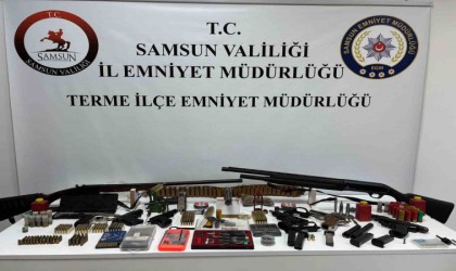 Samsunda silah operasyonu