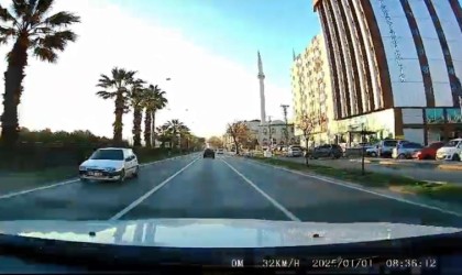 Samsunda ters yönde giden otomobile 9 bin 267 TL ceza