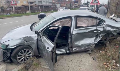 Samsunda trafik kazası: 3 yaralı