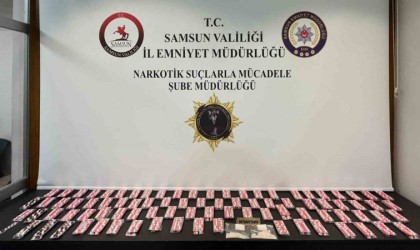 Samsunda uyuşturucuyla yakalanan 3 kişi gözaltına alındı