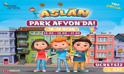 Sevilen karakter ‘Aslan sömestrde Park Afyon AVMde