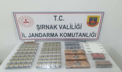 Şırnakta jandarma ekiplerinden kaçakçılık operasyonu: 1 tutuklama