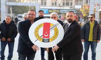 Sökeli Gazeteciler 10 Ocak Çalışan Gazeteciler Gününü kutladı