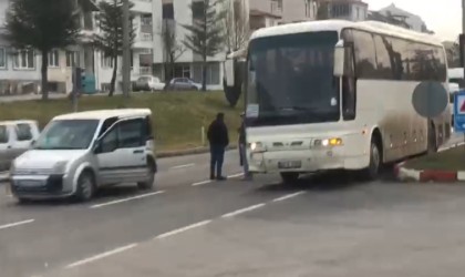 Tavşanlıda trafik kazası: 1 yaralı
