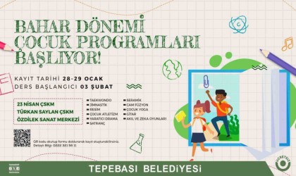 Tepebaşı Belediyesinin çocuk programları kayıtları başlıyor