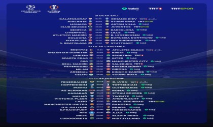 TRTde 3 günde 34 UEFA maçı canlı yayınlanacak