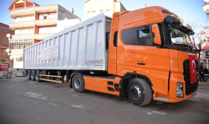 Türkeliye semi treyler hibe edildi