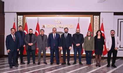 Vali Canbolat AGCnin yeni yönetimini ağırladı