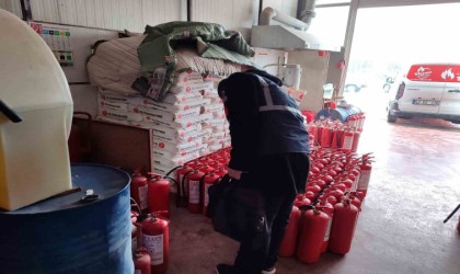 Yangın tüpü satan iş yerlerine yönelik fiyat denetimi