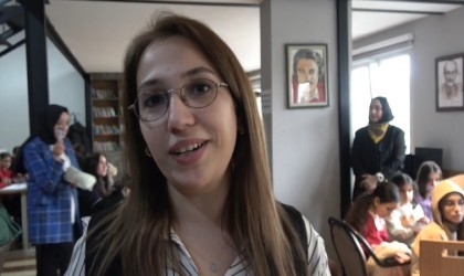Yazar Nur Dombaycı Tavşanlıda çocuklarla buluştu